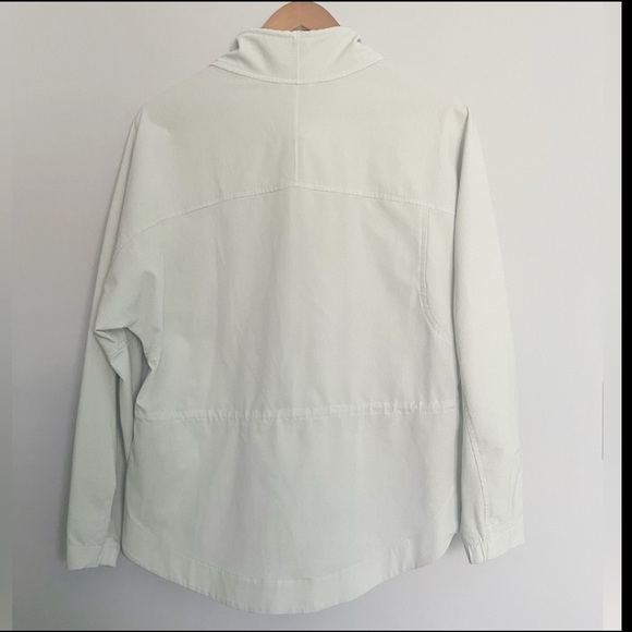 NWOT Lululemon Ventlight High Neck Pullover Jacket *Heathered Ocean Air Size 6 - Picture 2 of 6